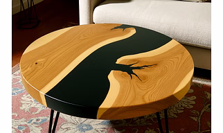 Luxury Resin Tsabletop Home office Site Table