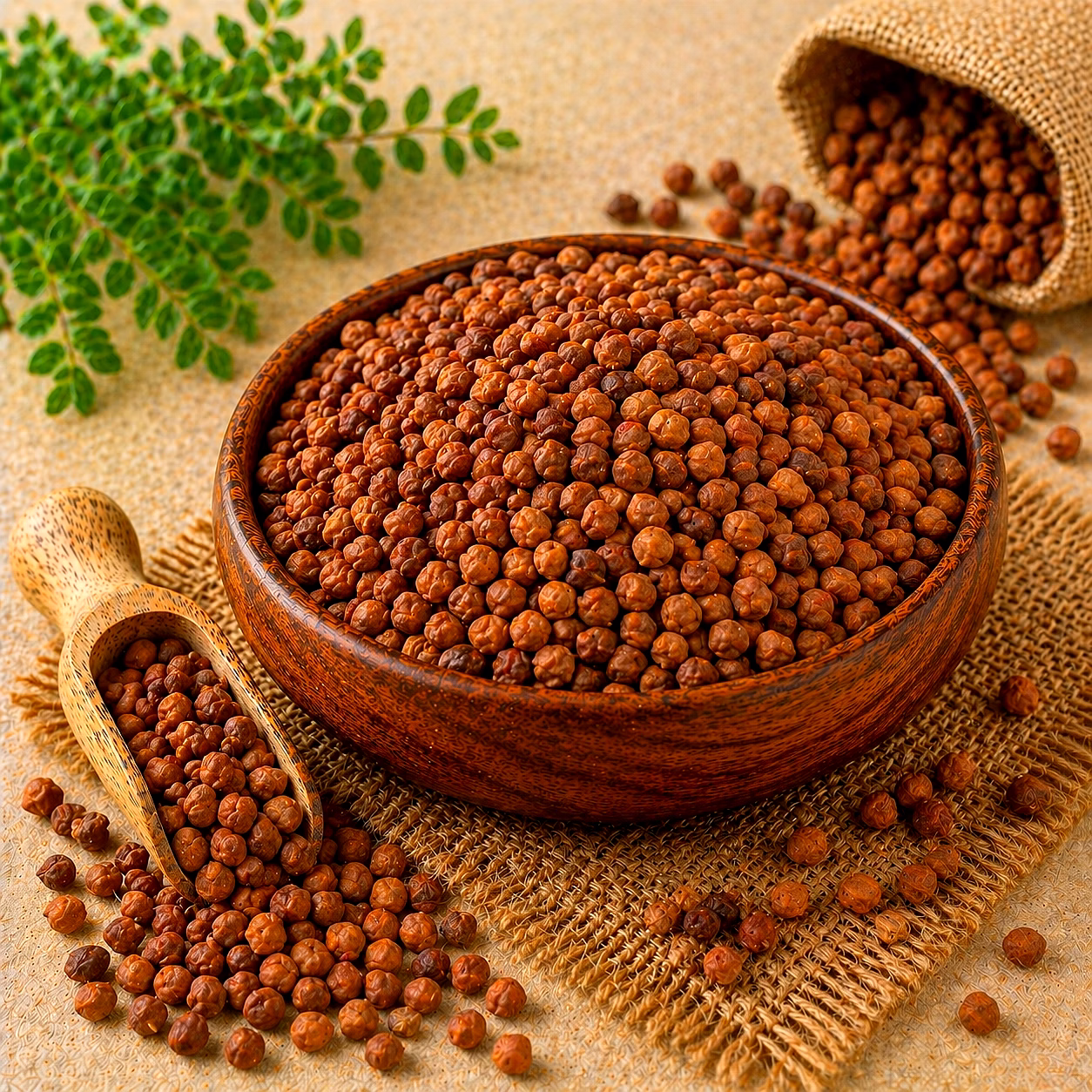 Black Chana Pulses by Dattatray for international grocery distributors, wholesale sourcing, importer distribution, and B2B bulk supply image 1