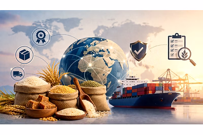 Global agro import challenges and solutions for rice, pulses, jaggery, and sesame seed buyers