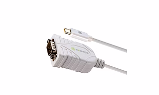 Cadyce USB-C™ to Serial (RS-232) Converter