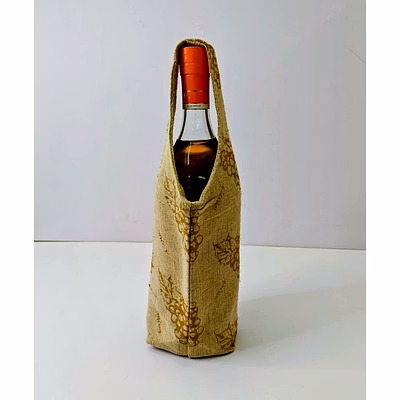 Cotton Wine Bottle Bags-3