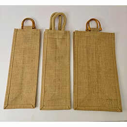 enigma exports jute water bottle bags