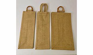 Jute Water Bottle Bags