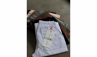 Cotton linen pant