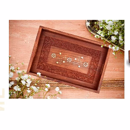 regal sheesham wood serving tray
