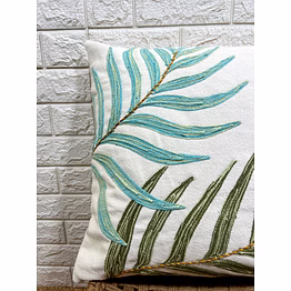 handcrafted cotton cushion cover square shape 18x18 pillow handmade