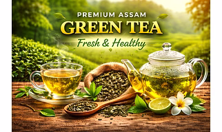 Premium India (Assam) Green Tea