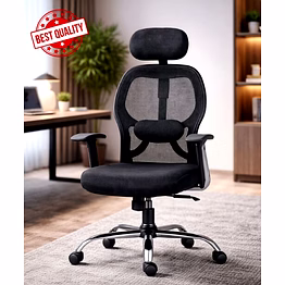 elitecomfort high back office chair (black)