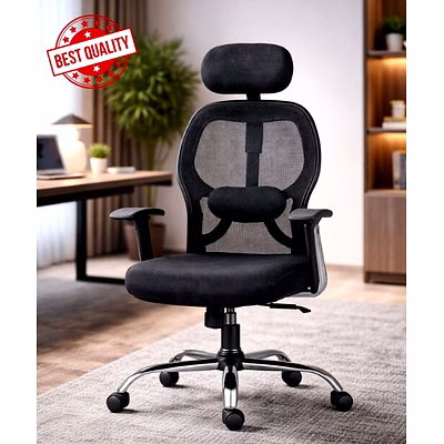 elitecomfort high back office chair (black)