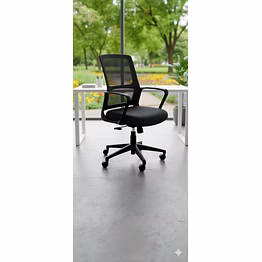 elitecomfort ergonomic mesh office chair (black)