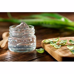 natural aloe vera gel
