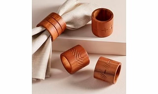 Wooden Napkin Rings