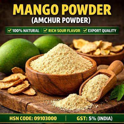 premium dehydrated mango powder (amchur powder) – natural food ingredient | export quality