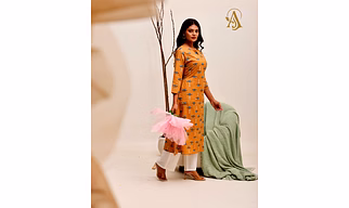 Khajura Breeze Kurta Set