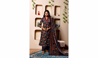 Noor-e-Nilofer Floral Suit Set
