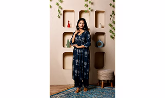 Neel Tara Kurta Set
