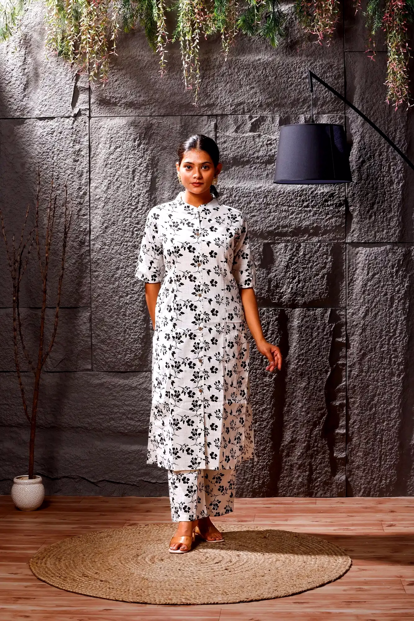 Monochrome Meadow Co-ord Set image 1