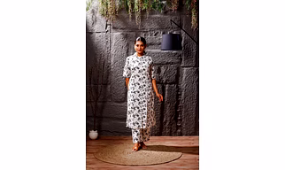 Monochrome Meadow Co-ord Set