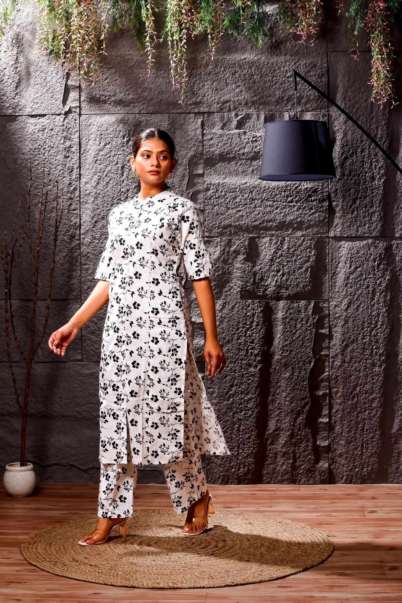 Monochrome Meadow Co-ord Set image 2