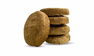 Cow dung cake