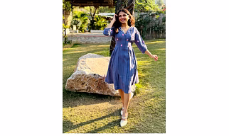 Handwoven Blossom Dress