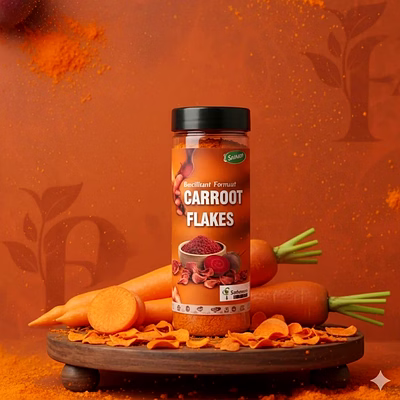 carrot flakes