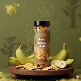 green banana chips