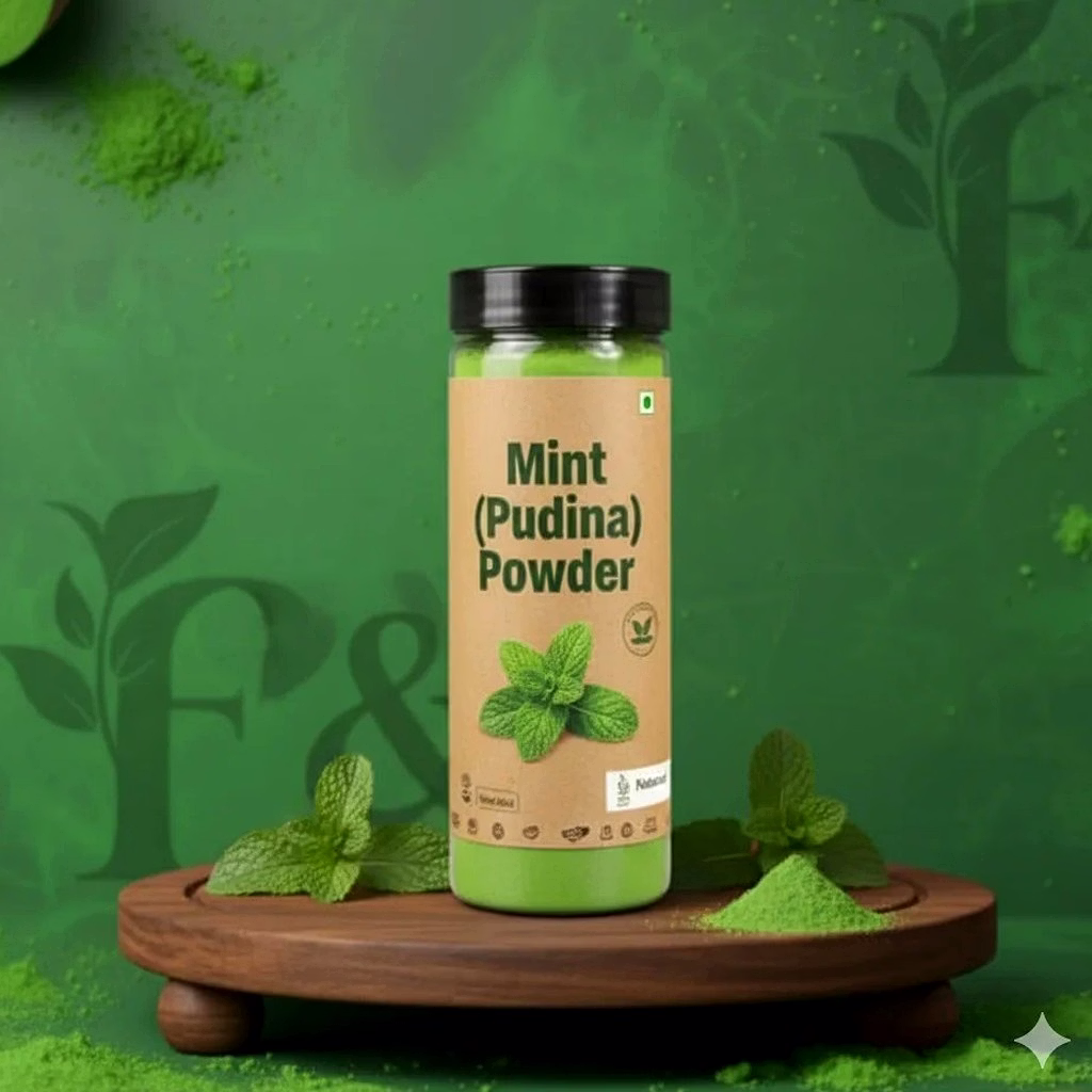 mint (pudina) powder
