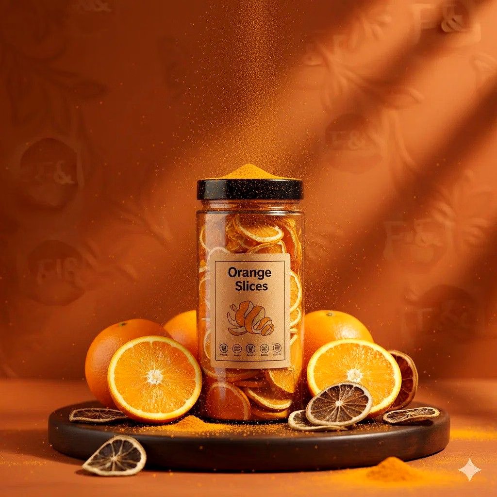orange dried slices