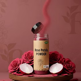 rose petals powder