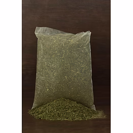 cow dung powder, compressed/formulated as eco‑brick