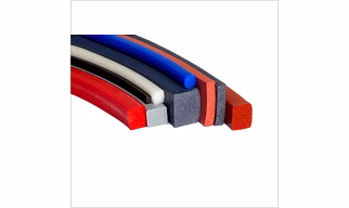 Silicone spounge cord