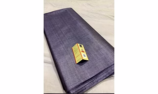 Pure Kosa Tussar Silk Running Fabric dyed