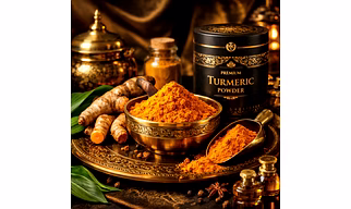 Pure turmeric powder