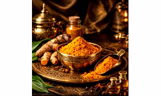 High curcumin percentage turmeric powder