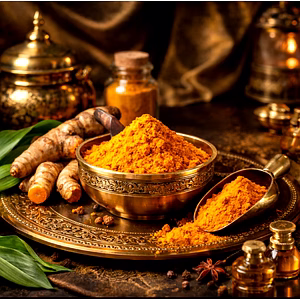 High curcumin percentage turmeric powder