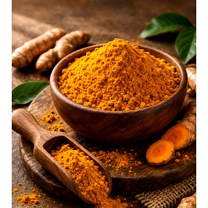 High curcumin percentage turmeric powder