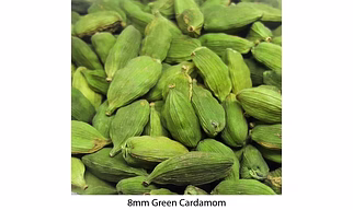 Cardamom 8mm+