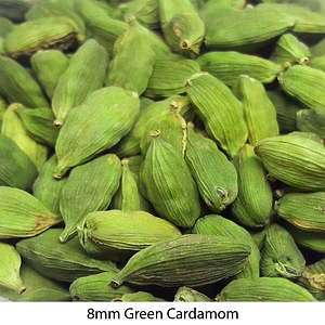 Cardamom 8mm+