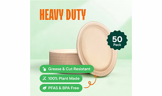 Bagasse Paper plates