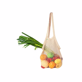organic cotton mesh shopping bag