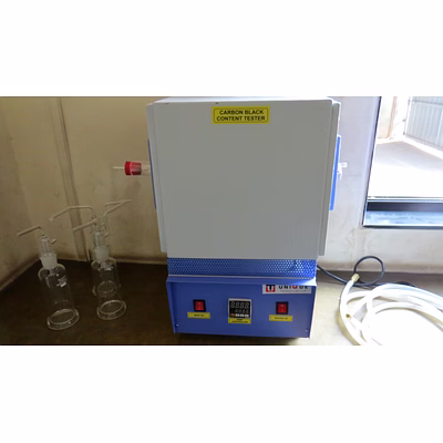 carbon black content test apparatus