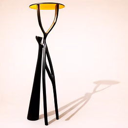 triivvayu premium polyresin designer lamp - handcrafted artistic lighting for luxury interior design