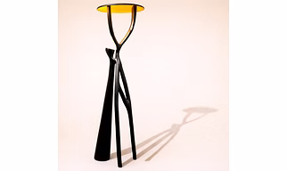 Triivvayu Premium Polyresin Designer Lamp - Handcrafted Artistic Lighting for Luxury Interior Design