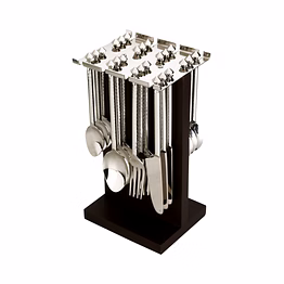 stainless steel cutlery set of 24