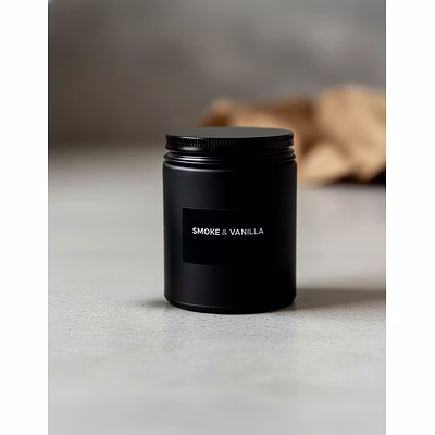 soy wax scented jar candle