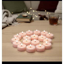 polycabonate scented tealight candles