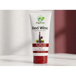 red wine face wash enriched with natural antioxidants for deep cleansing, skin brightening and anti-aging care
