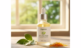 Vitamin C Face Serum Enriched with Powerful Antioxidants for Skin Brightening, Glow and Even Tone