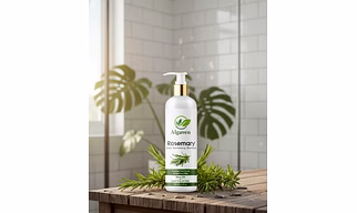 Rosemary Sulphate-Free Shampoo Enriched with Herbal Extracts for Gentle Cleansing, Hair Strengthening and Scalp Care